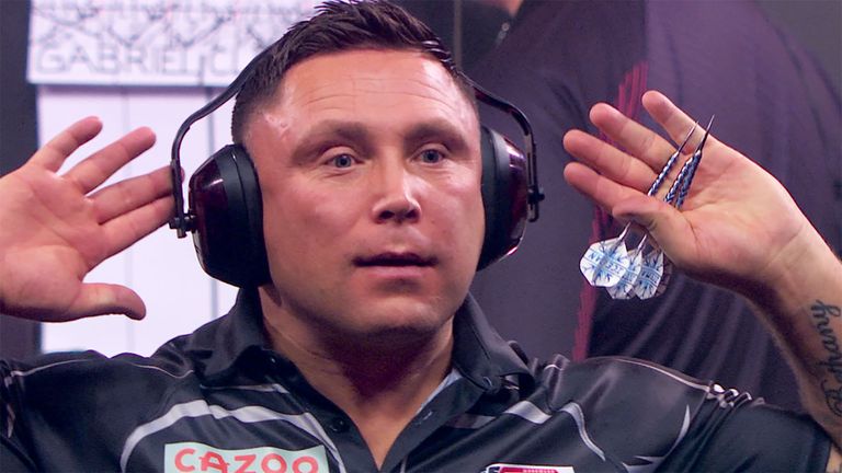 Gerwyn Price returned for the fifth set of his 5-1 quarter-final defeat to Gabriel Clemens wearing ear defenders to block out the raucous Ally Pally crowd, who had been booing him. In the final set he ditched the ear defenders for ear plugs