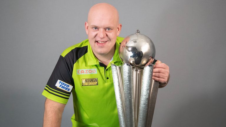 Michael van Gerwen continues his quest for a fourth world crown